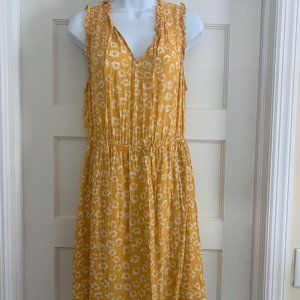 Perla Textured Ruffle Detail Dress